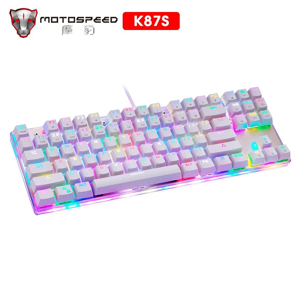  Motospeed K87S   Ű USB  87 Ű, RGB Ʈ , PC ǻ ̸ӿ / ġ